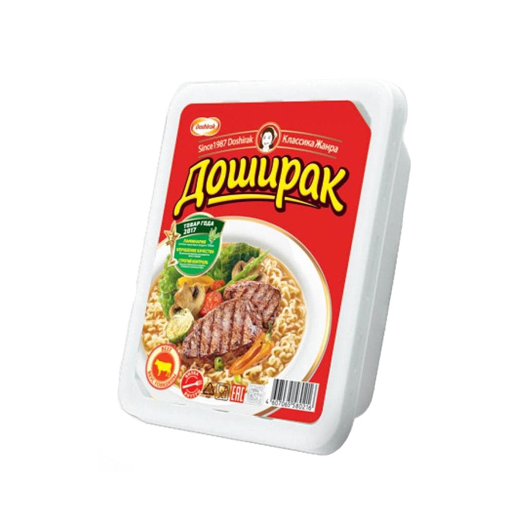 Лапша доширак говядина 90г